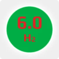 Водород (H2) марка Б 6.0 (99,9999%) в баллоне 50л 200бар, соединение   W21,8x1/14'' LH (DIN 1)